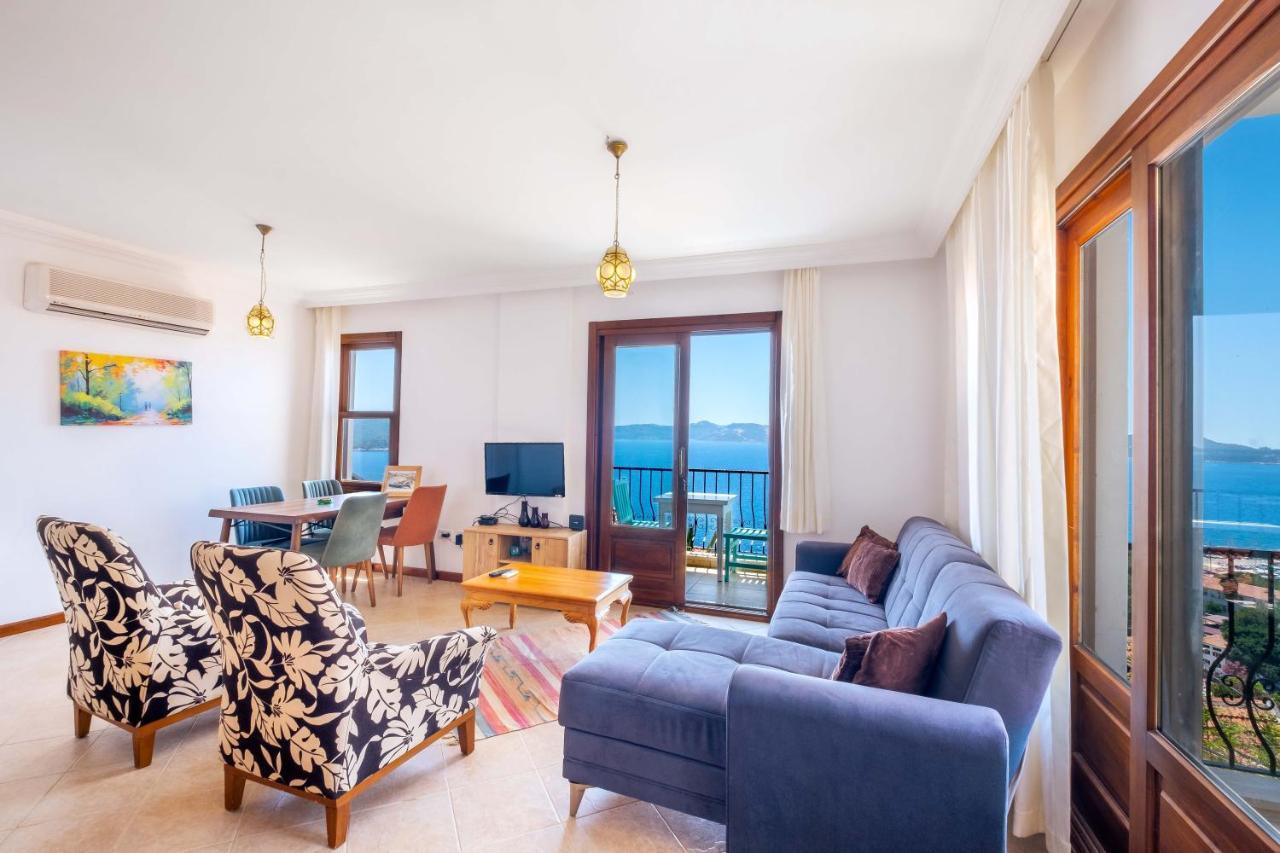 Kybele Sea View Daire Kaş Dış mekan fotoğraf